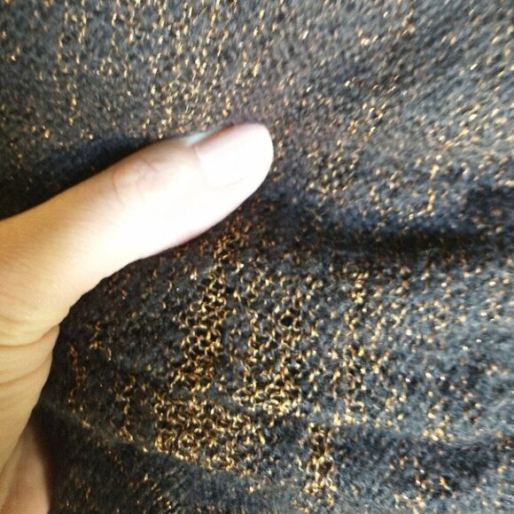 Charter Club Woman Brown and Bronze Belted Sweater Cardigan Duster Size 0X - Picture 9 of 14